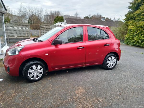 Nissan Micra Hatchback, Petrol, 2014, Red