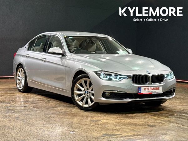 BMW 3-Series Saloon, Petrol Hybrid, 2016, Silver