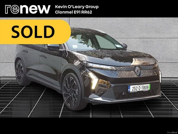Renault Scenic E-Tech MPV, Electric, 2025, Black