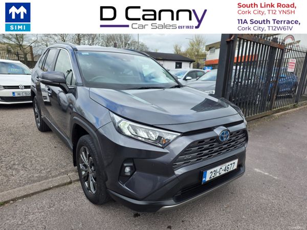 Toyota RAV4 SUV, Petrol Hybrid, 2023, Grey