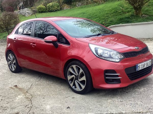 Kia Rio Hatchback, Petrol, 2014, Red