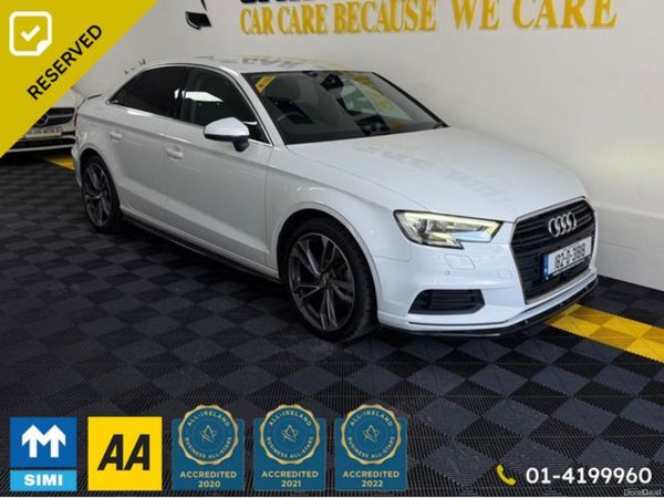 Audi A3 Saloon, Petrol, 2018, White