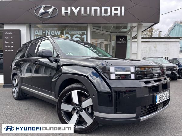Hyundai Santa Fe Estate, Petrol Plug-in Hybrid, 2025, Black