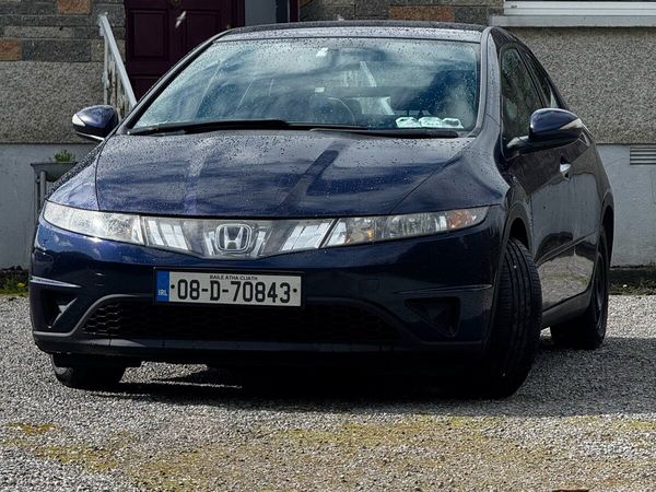 Honda Civic Hatchback, Petrol, 2008, Blue
