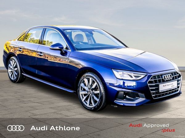 Audi A4 Saloon, Diesel, 2024, Blue