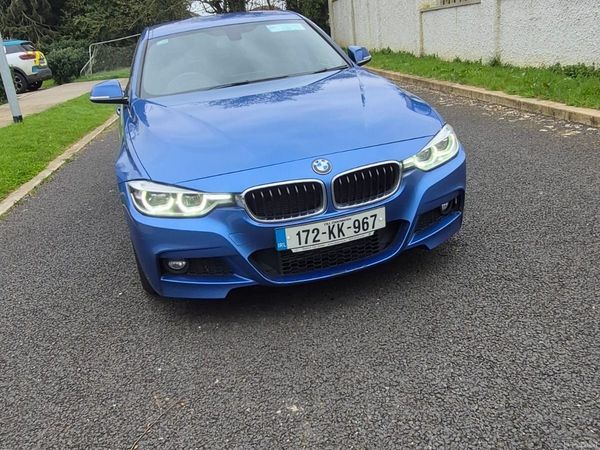 BMW 3-Series Saloon, Diesel, 2017, Blue