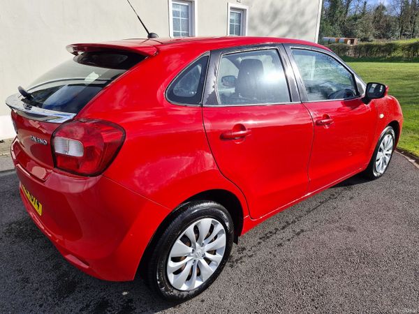 Suzuki Baleno Hatchback, Petrol, 2017, Red