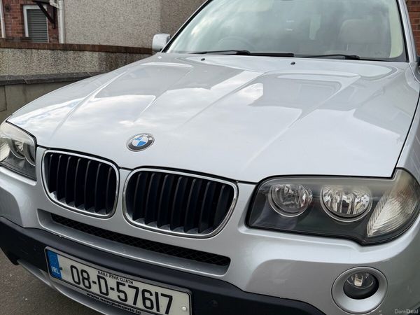 BMW X3 SUV, Diesel, 2008, Silver