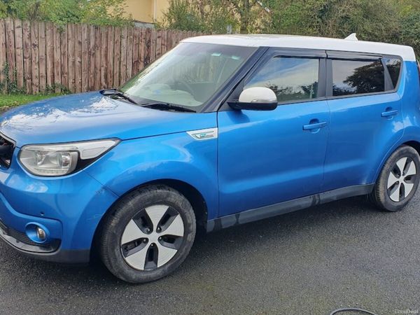Kia Soul Hatchback, Electric, 2014, Blue
