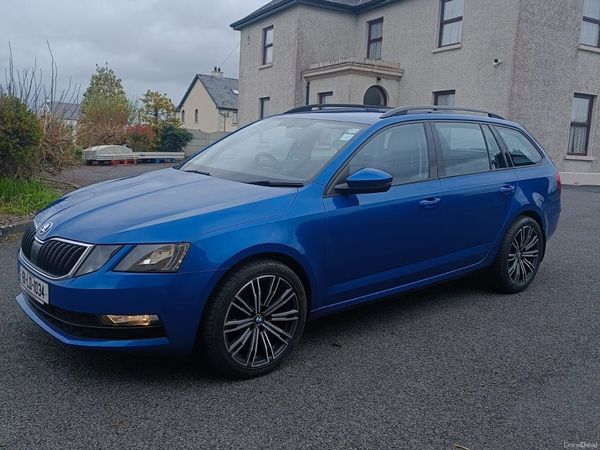 Skoda Octavia Estate, Diesel, 2018, Blue