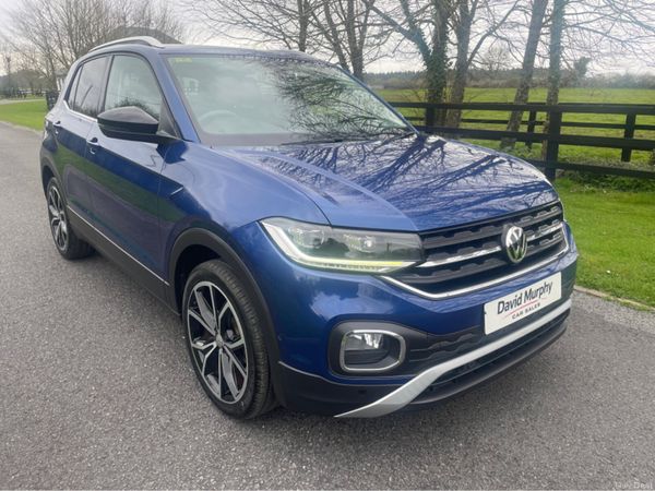Volkswagen T-Cross Hatchback, Petrol, 2020, Blue