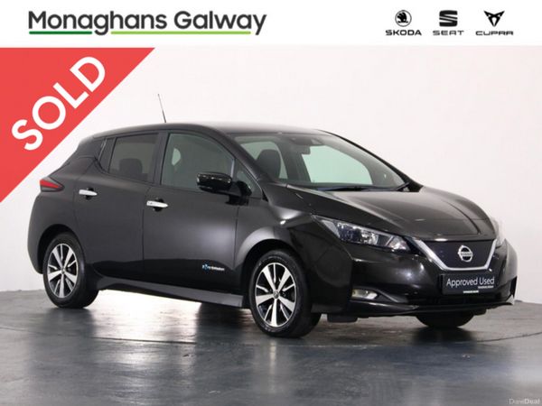 Nissan Leaf Hatchback, Electric, 2021, Black