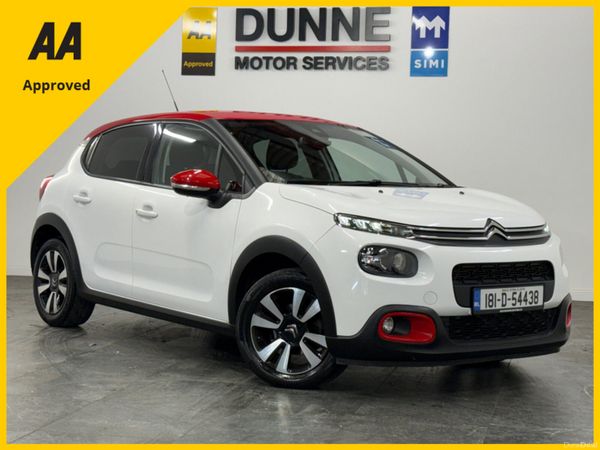 Citroen C3 Hatchback, Petrol, 2018, White