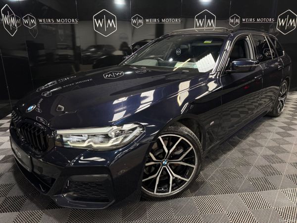 BMW 5-Series Estate, Diesel, 2021, Black