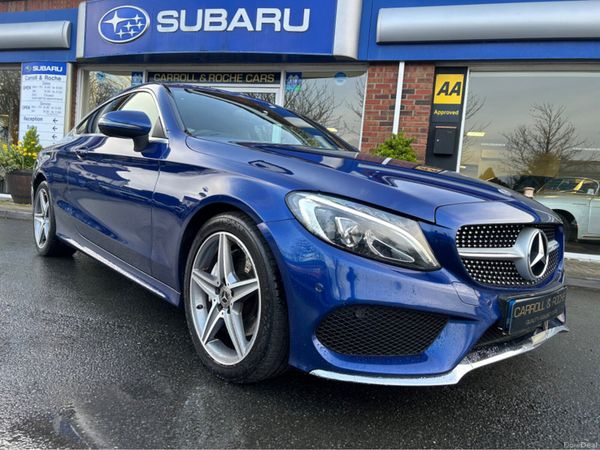 Mercedes-Benz C-Class Coupe, Diesel, 2018, Blue