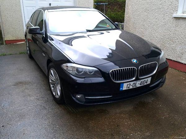 BMW 5-Series Saloon, Diesel, 2012, Black