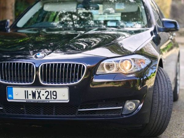 BMW 5-Series Saloon, Diesel, 2011, Black