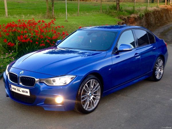 BMW 3-Series Saloon, Diesel, 2014, Blue