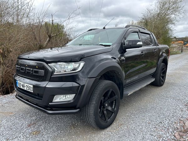 Ford Ranger Crew Cab, Diesel, 2016, Black