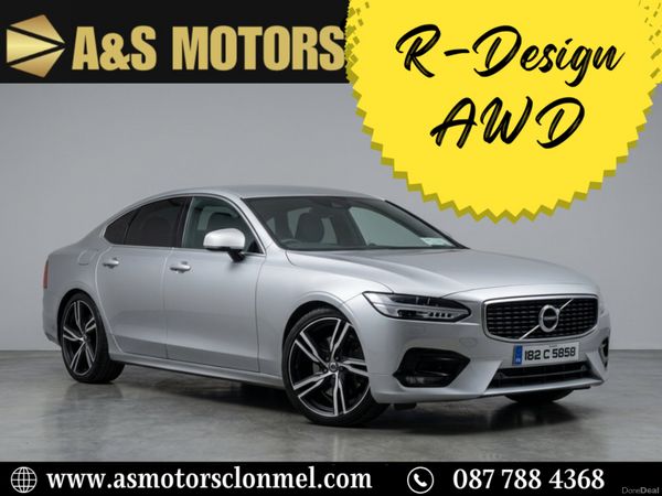 Volvo S90 Saloon, Diesel, 2018, Silver