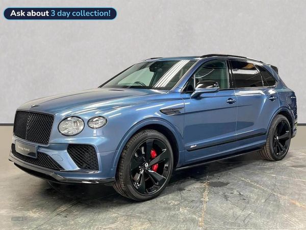 Bentley Bentayga SUV, Electric, 2022, Blue