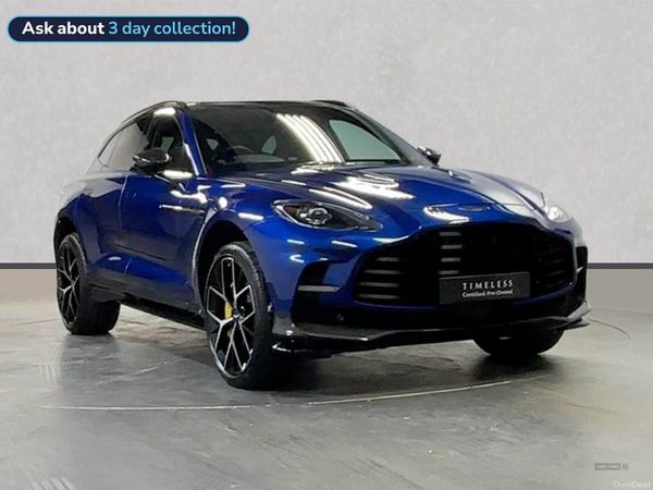 Aston Martin DBX SUV, Petrol, 2025, Blue