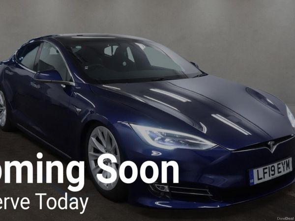 Tesla Model S Hatchback, Electric, 2019, Blue