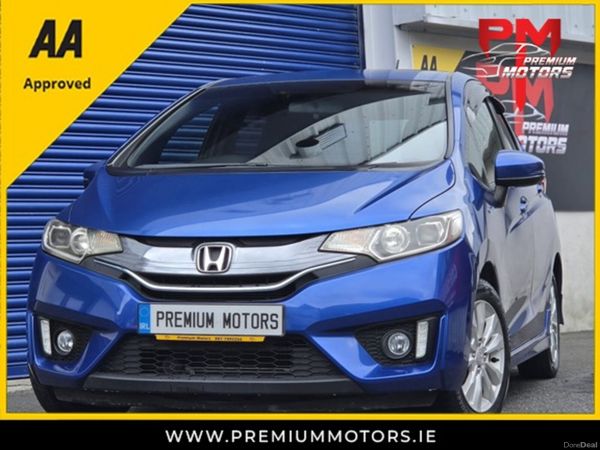 Honda Fit Hatchback, Petrol Hybrid, 2014, Blue