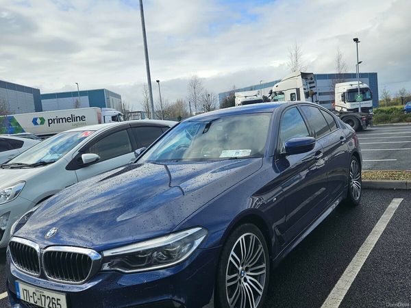 BMW 5-Series Saloon, Diesel, 2017, Blue