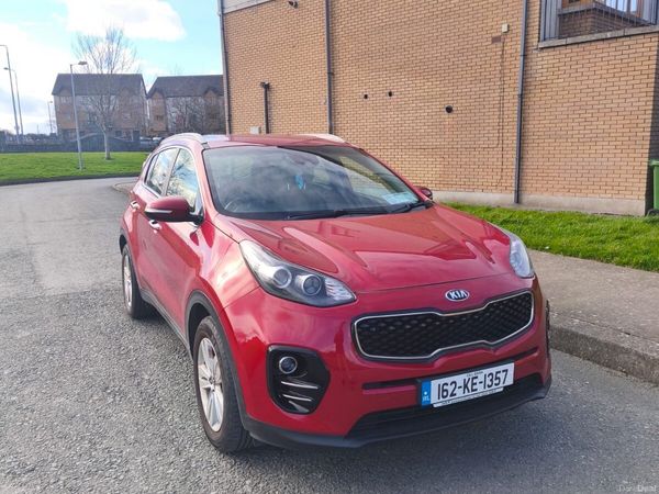 Kia Sportage SUV, Diesel, 2016, Red