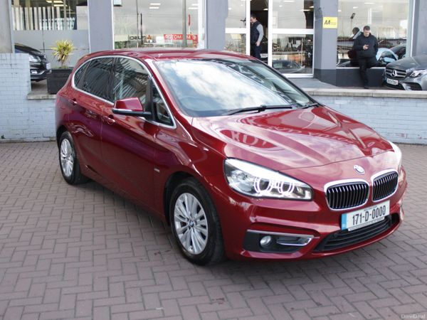 BMW 2-Series Gran Tourer Estate, Petrol Plug-in Hybrid, 2017, Red