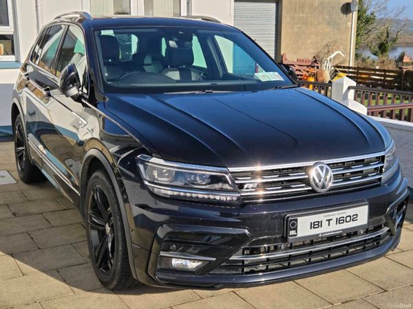 Volkswagen Tiguan SUV, Diesel, 2018, Black