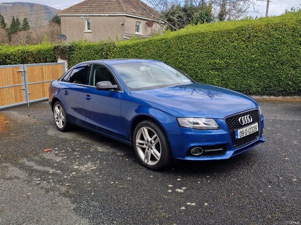 Audi A4 Saloon, Diesel, 2009, Blue