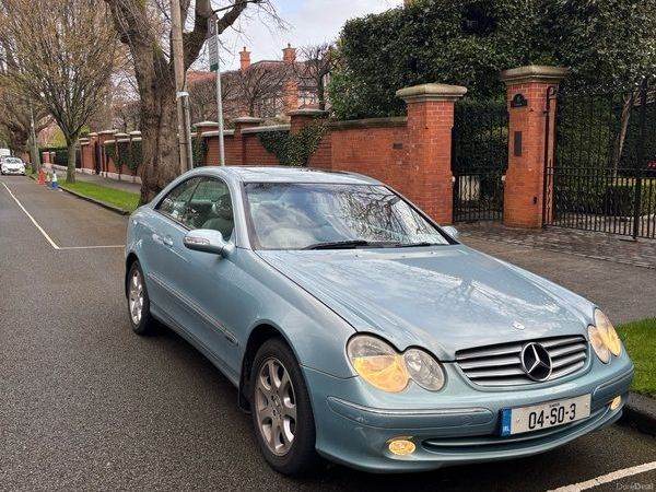 Mercedes-Benz CLK Coupe, Petrol, 2004, Blue
