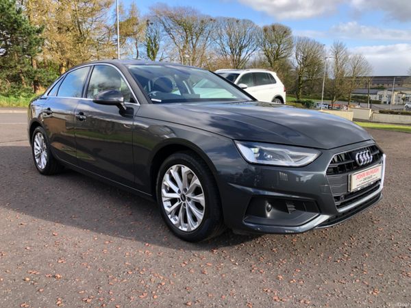 Audi A4 Saloon, Diesel Hybrid, 2021, Grey