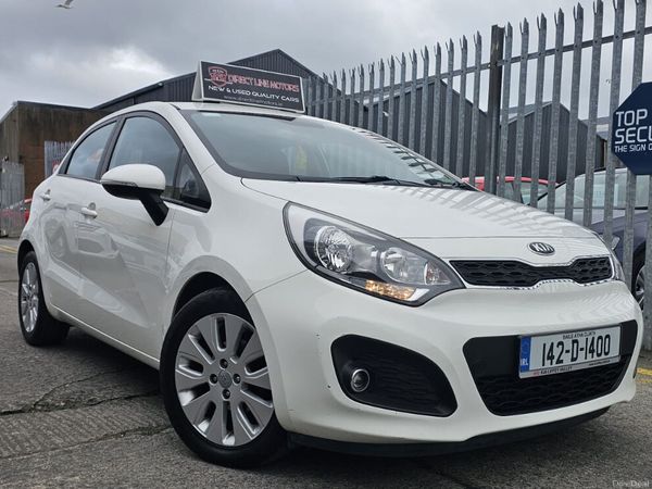 Kia Rio Hatchback, Petrol, 2014, White