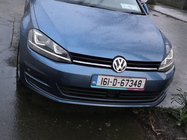 Volkswagen Golf Hatchback, Petrol, 2016, Blue