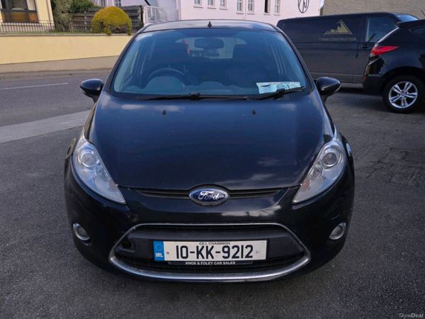 Ford Fiesta Hatchback, Petrol, 2010, Black