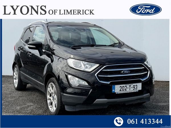 Ford EcoSport SUV, Diesel, 2020, Black