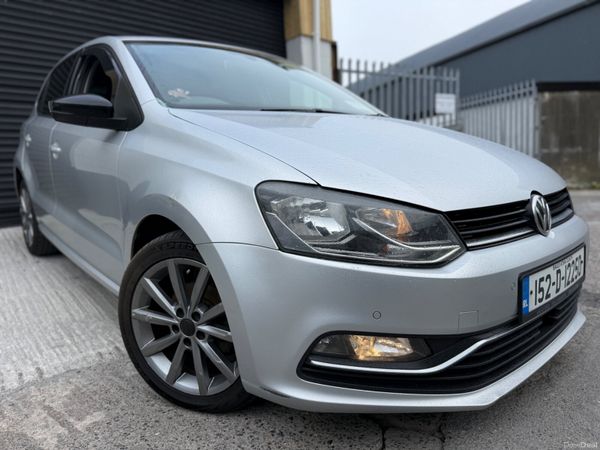 Volkswagen Polo Hatchback, Petrol, 2015, Silver