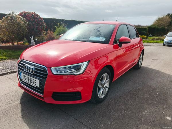 Audi A1 Hatchback, Petrol, 2017, Red