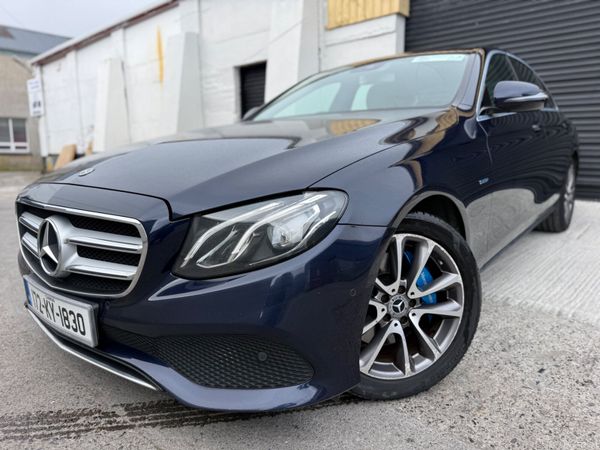 Mercedes-Benz E-Class Saloon, Petrol Plug-in Hybrid, 2017, Blue