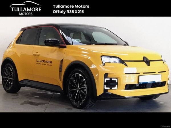 Renault 5 Hatchback, Electric, 2025, Yellow