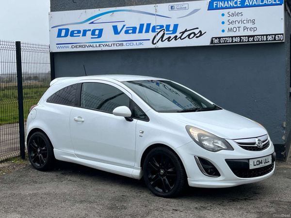 Vauxhall Corsa Hatchback, Petrol, 2014, White