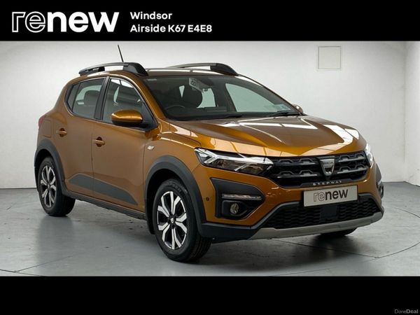 Dacia Sandero Stepway Hatchback, Petrol, 2021, Orange
