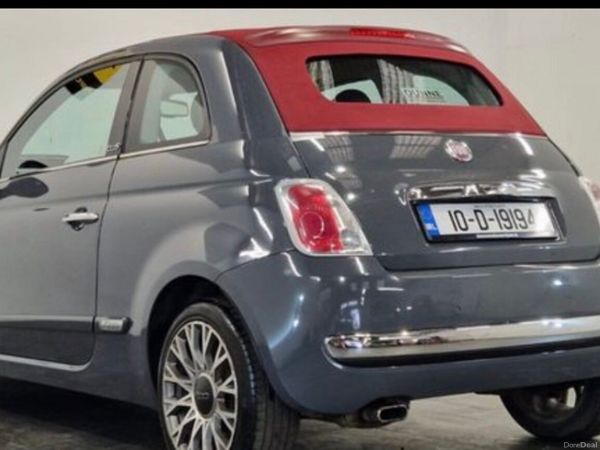 Fiat 500 Convertible, Petrol, 2010, Grey