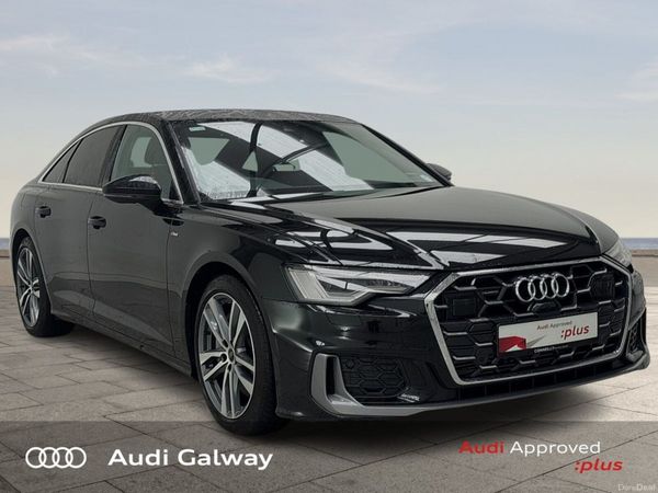 Audi A6 Saloon, Petrol Plug-in Hybrid, 2025, Black