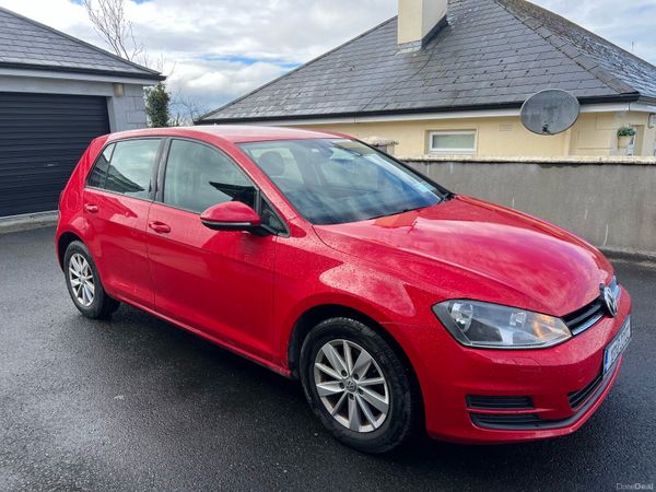 Volkswagen Golf Estate, Petrol, 2013, Red