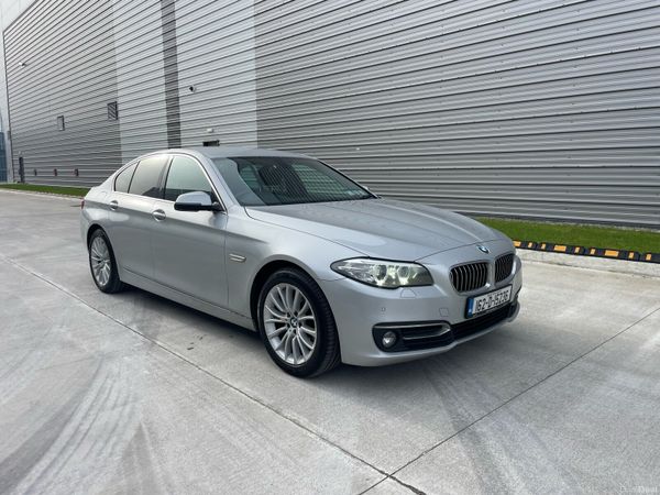 BMW 5-Series Saloon, Diesel, 2016, Silver