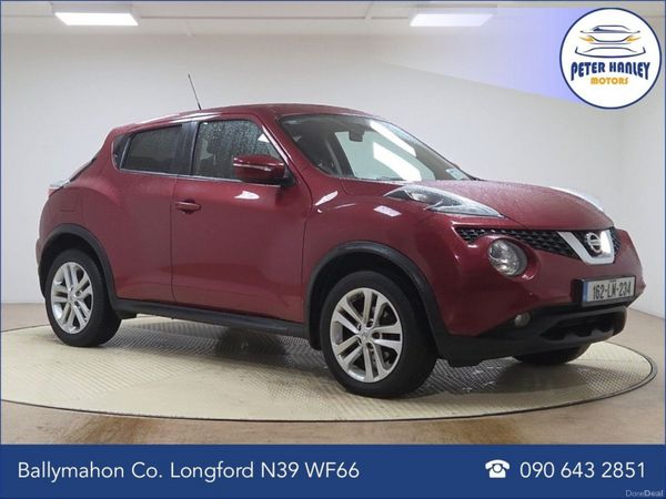 Nissan Juke SUV, Diesel, 2016, Red